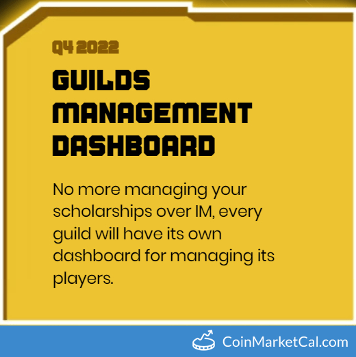 Guild Dashboard image