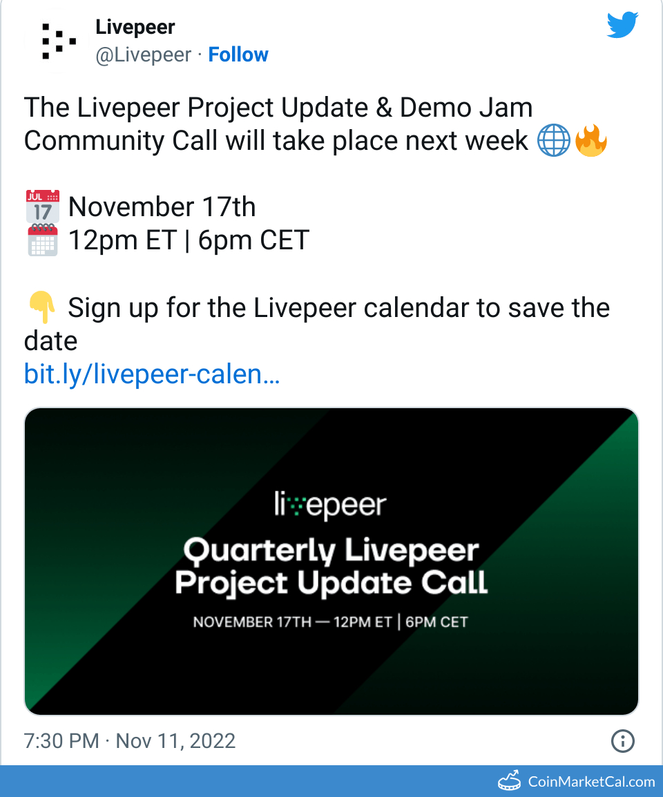 Project Update Call image