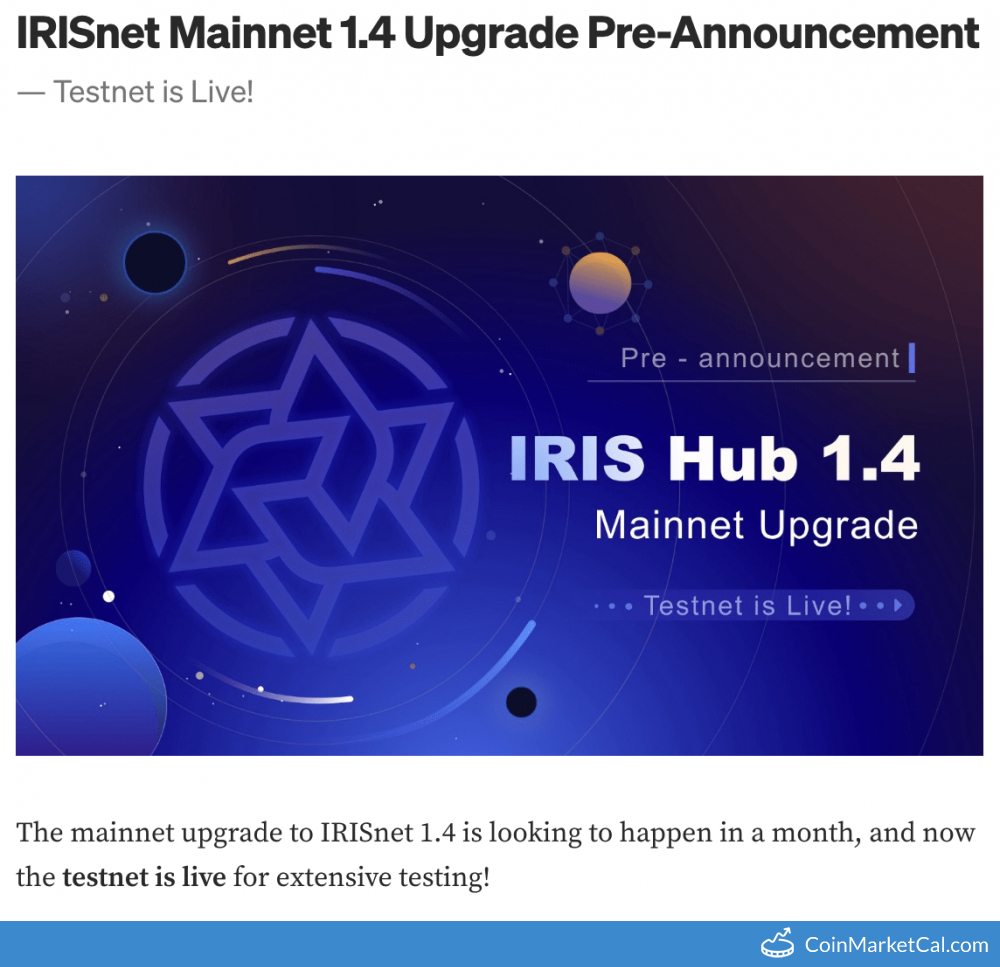 Irishub V1.4.0 Release image