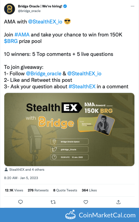 AMA with StealthEX image