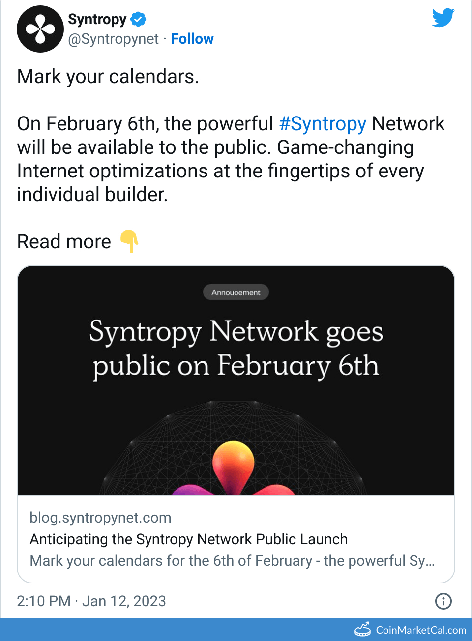 Syntropy Network image