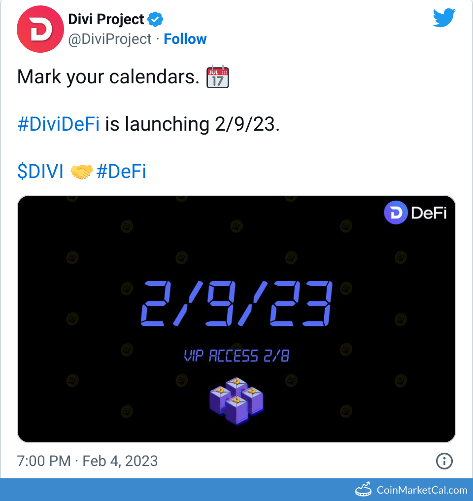 Divi DeFi Launch image