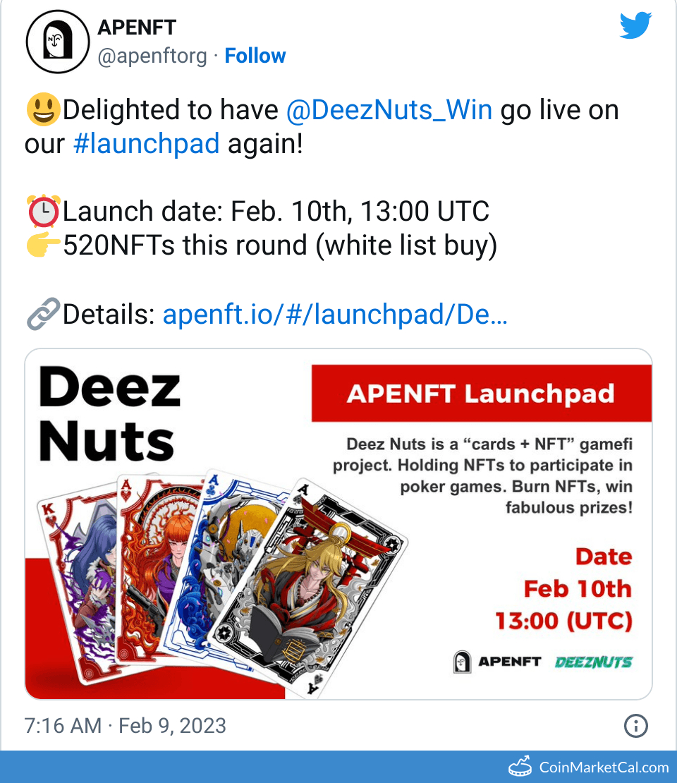 Deez Nuts Launchpad image
