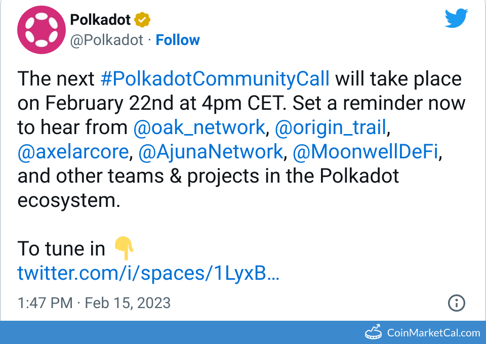 Polkadot Community Call image