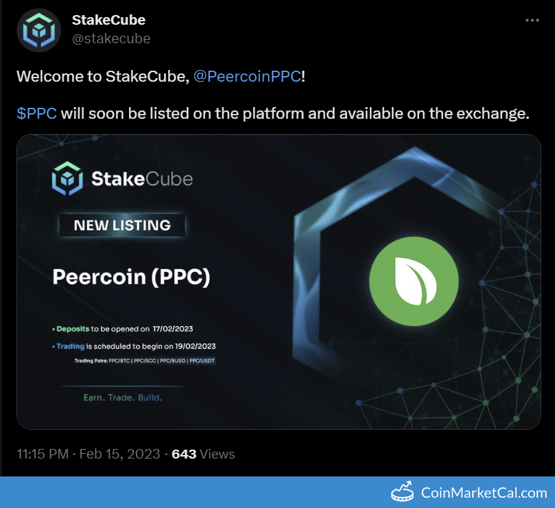 StakeCube Listing image
