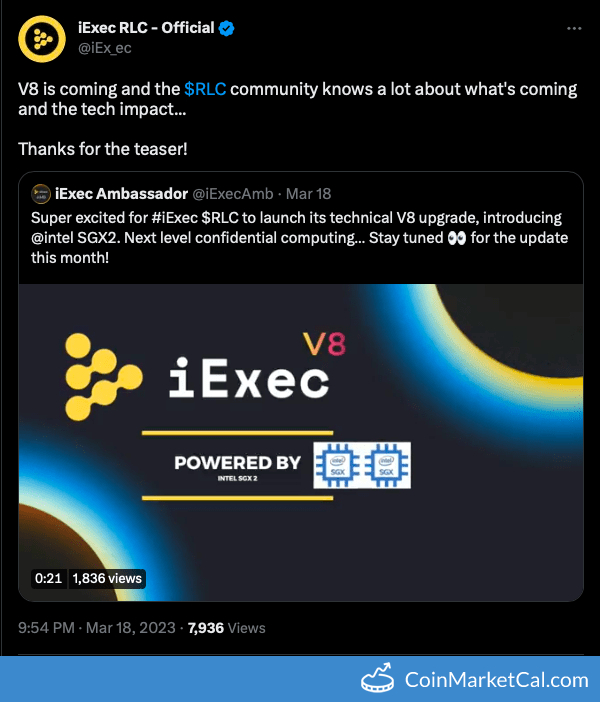 IExec V8 Launch image