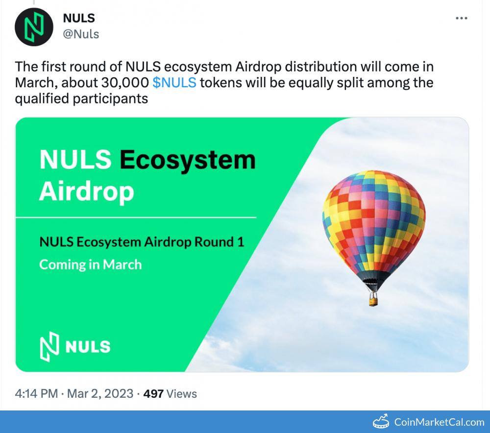 NULS Ecosystem Airdrop image