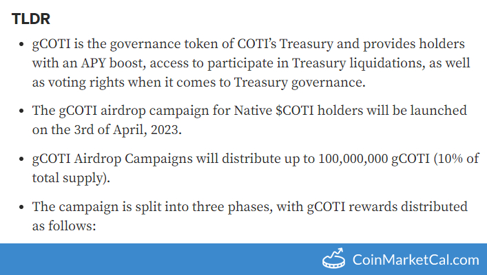 GCOTI Airdrop Campaign image