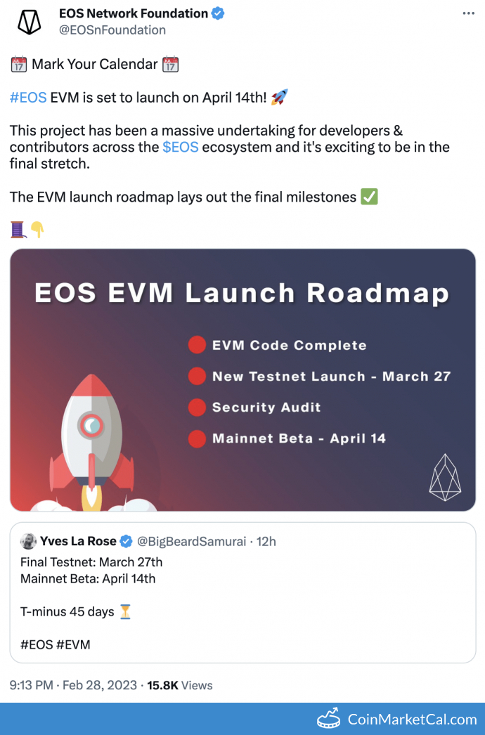EVM Launch image
