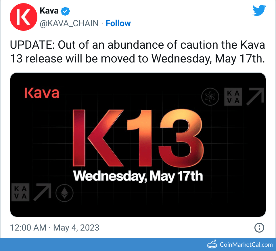Kava 13 Release image