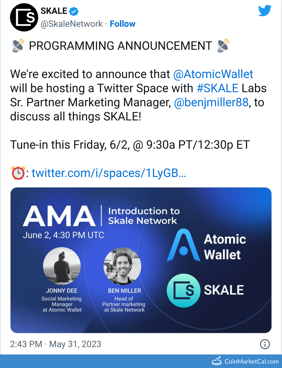 AMA with Atomic Wallet image