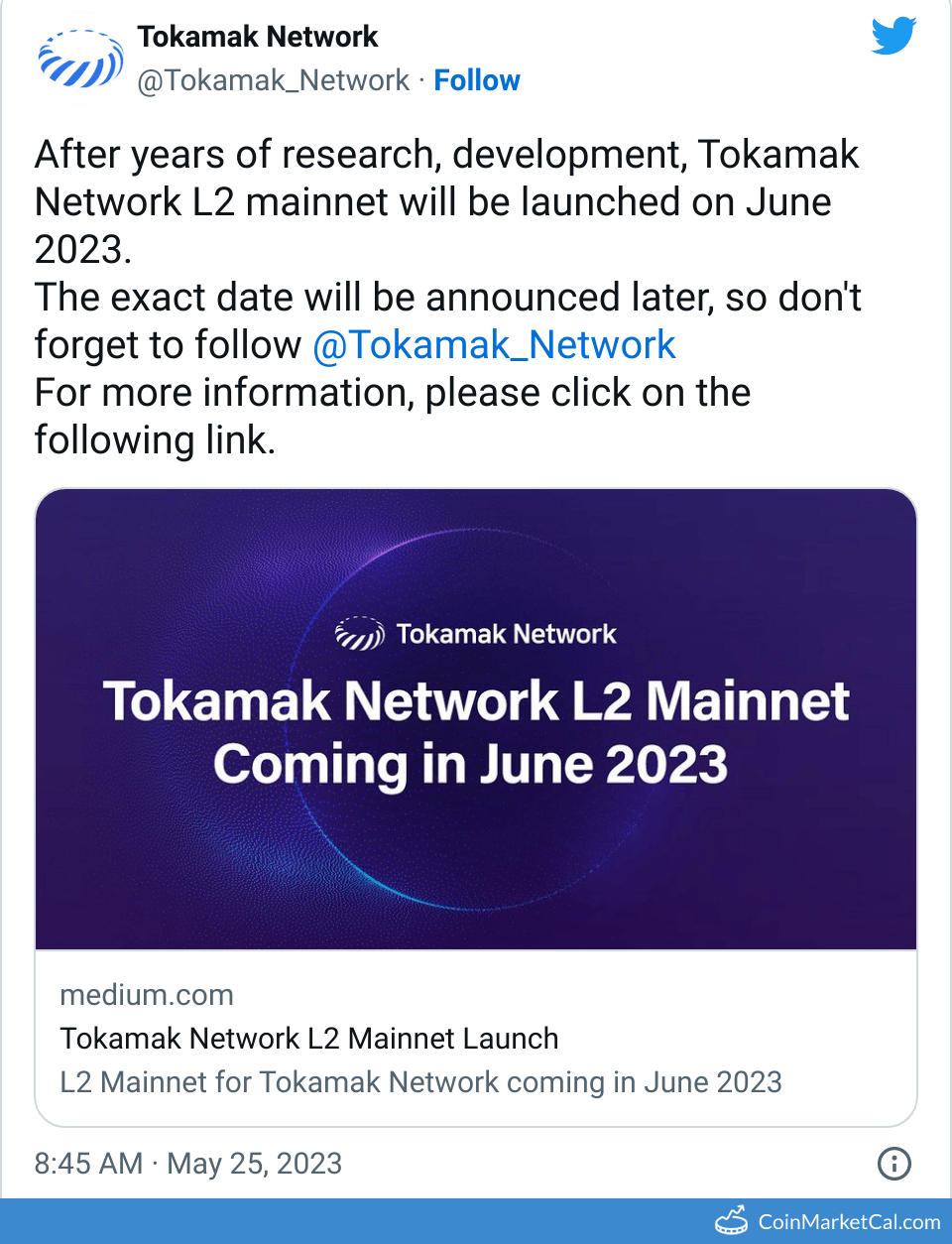L2 Mainnet Launch image