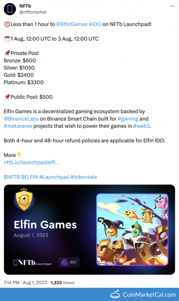 Elfin Games IDO image