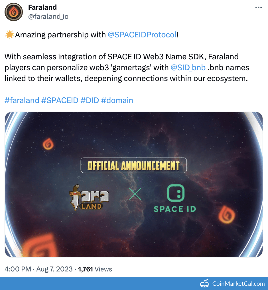 Partnership with SPACEID image