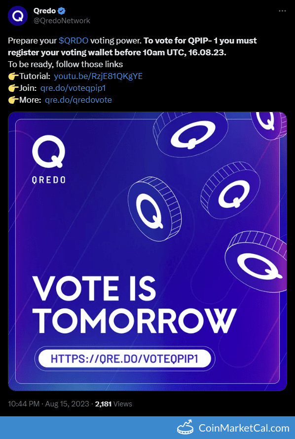 QPIP-1 Proposal Vote image
