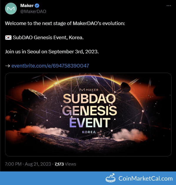 SubDAO Genesis Event image