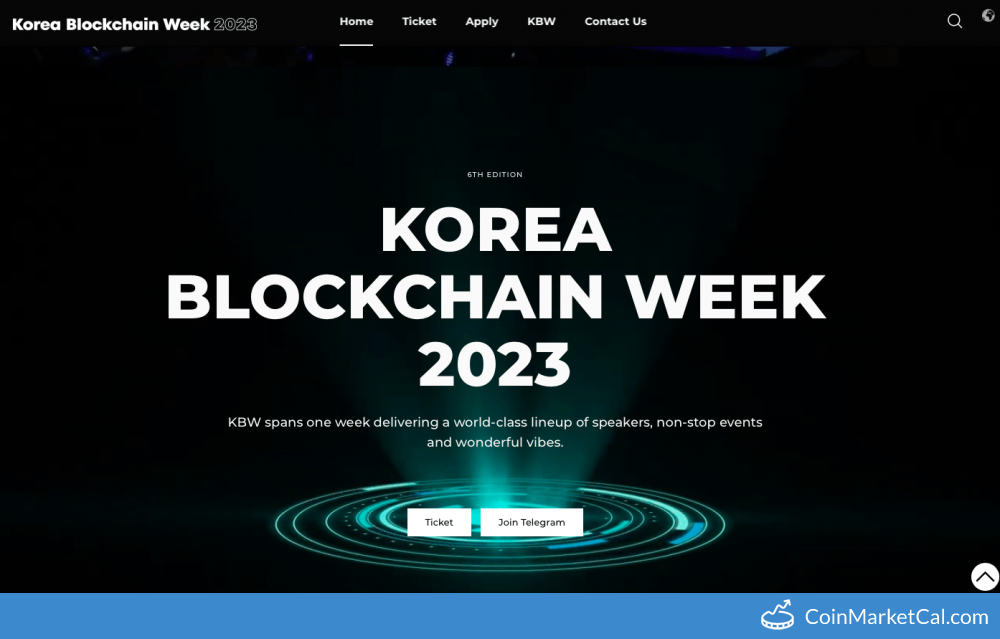 Korea Blockchain Week image