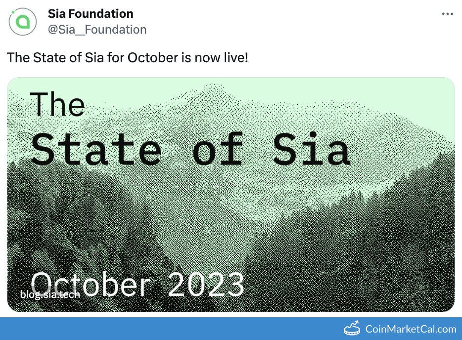 The State of Sia image