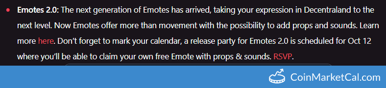 Emotes 2.0 Release Party image