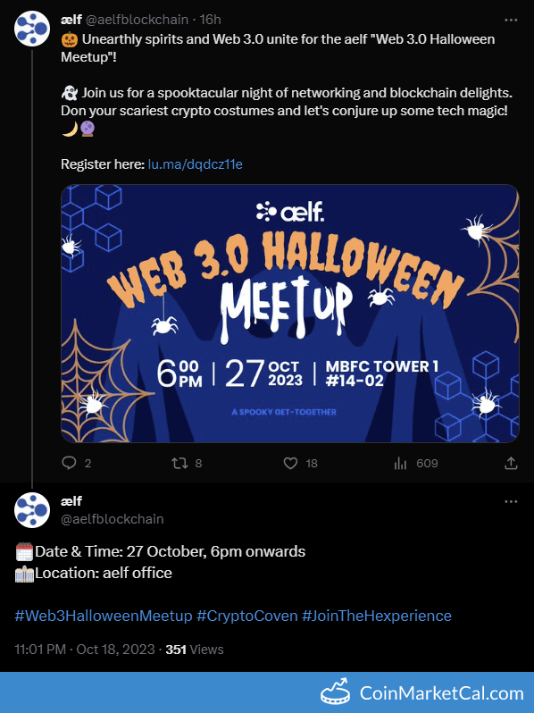 Web 3.0 Halloween Meetup image