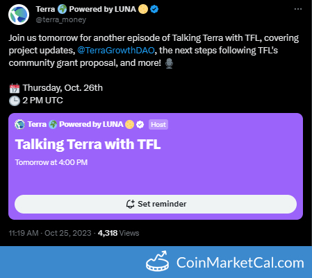 Talking Terra with TFL image