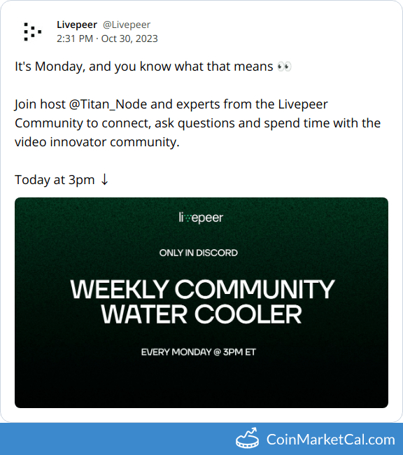 Community Water Cooler image