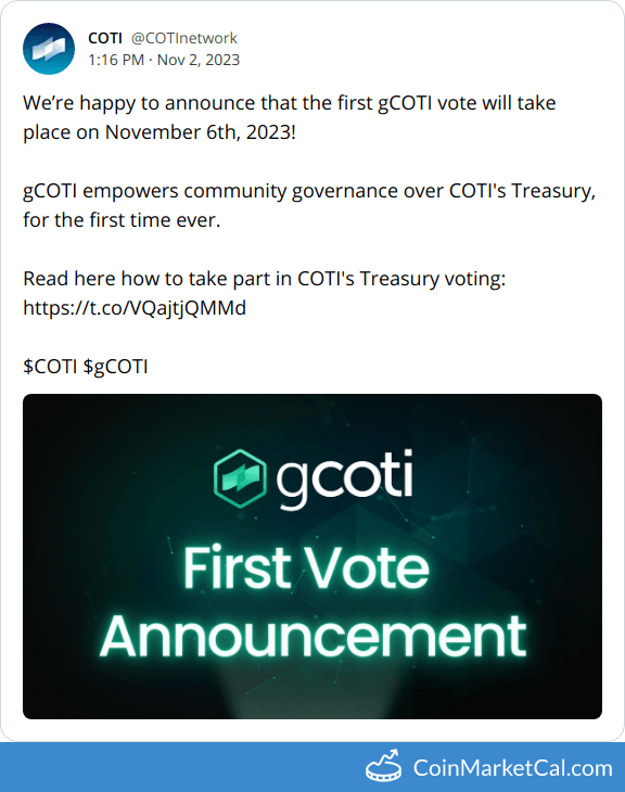 First GCOTI Vote image