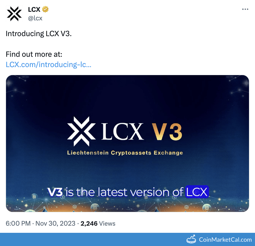V3 Exchange Launch image
