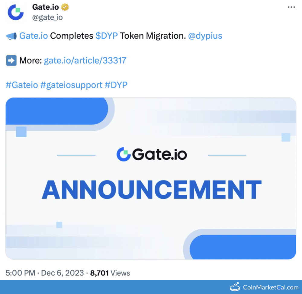 Gate.io Token Migration image