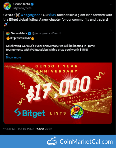 Bitget Listing image