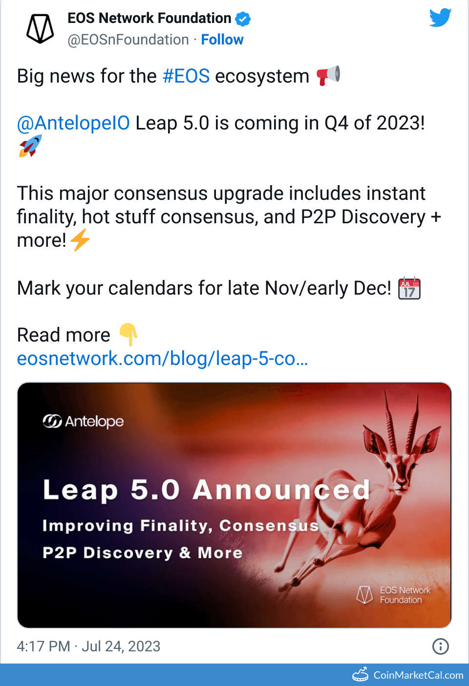 Leap 5.0 image