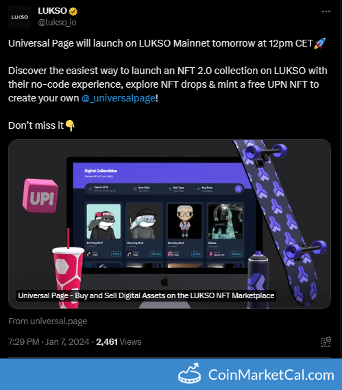 Universal Page Launch image