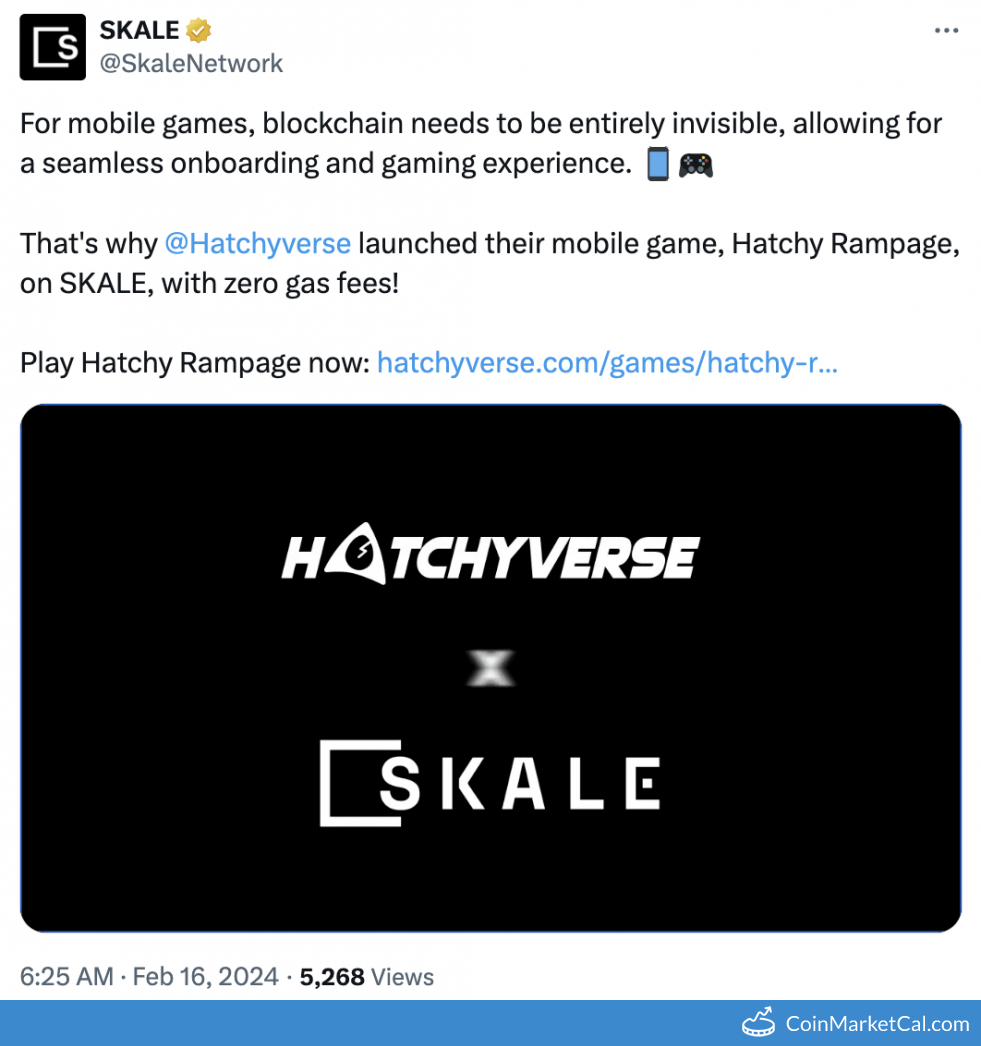 Hatchy Rampage on SKALE image