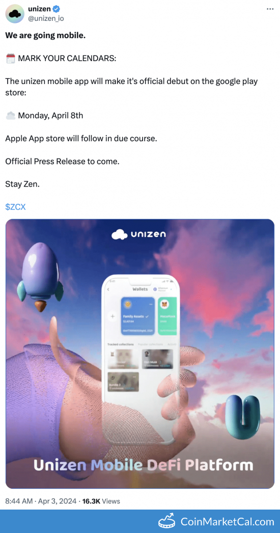 Unizen Mobile App image