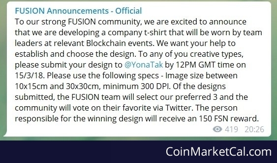 Fusion Reward Contest image