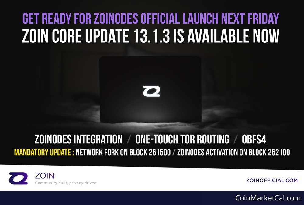 Zoinode/Masternode Launch image