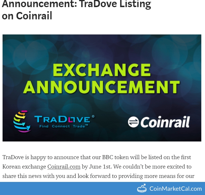 Coinrail Listing image