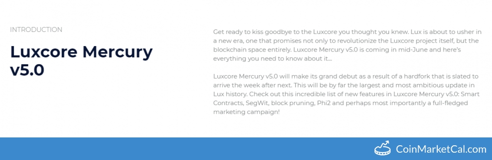Luxcore Mercury v5.0 image