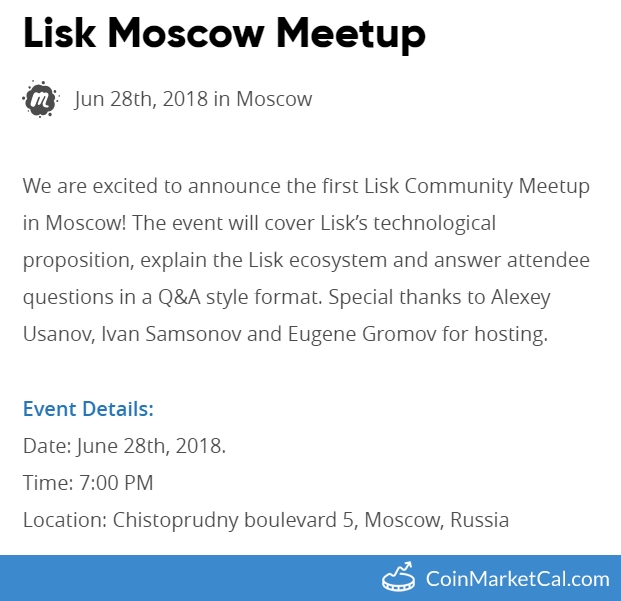 Moscow Meetup image
