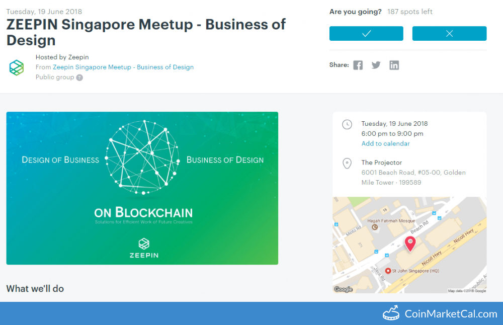 ZEEPIN Singapore Meetup image