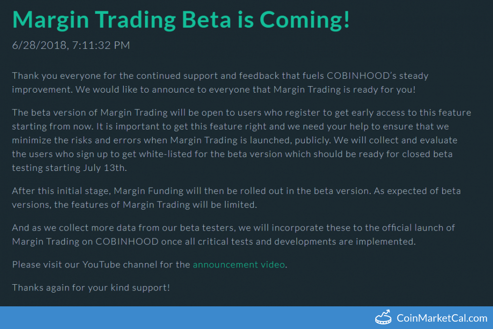 Margin Trading Beta image