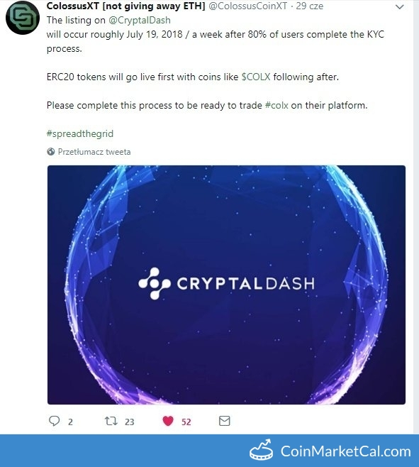 CryptalDash Listing image