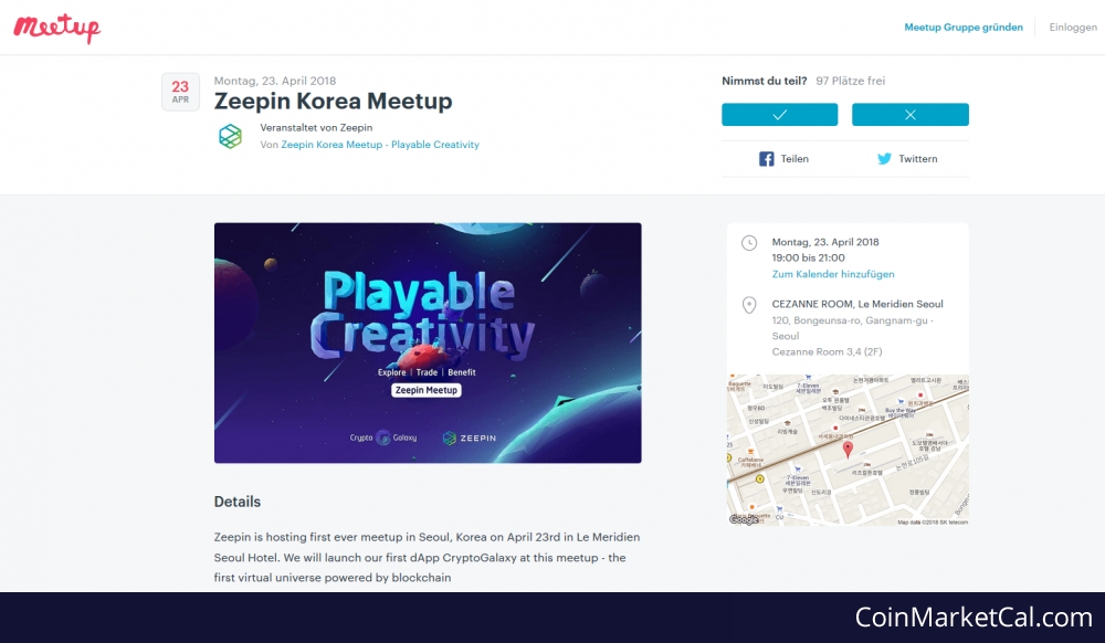 Zeepin Korea Meetup image