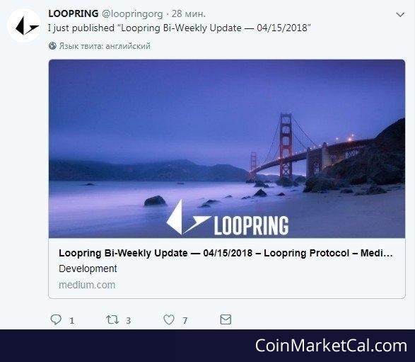 Loopring Bi-Weekly Update image