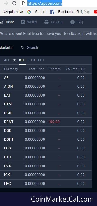 Upcoin Listing image