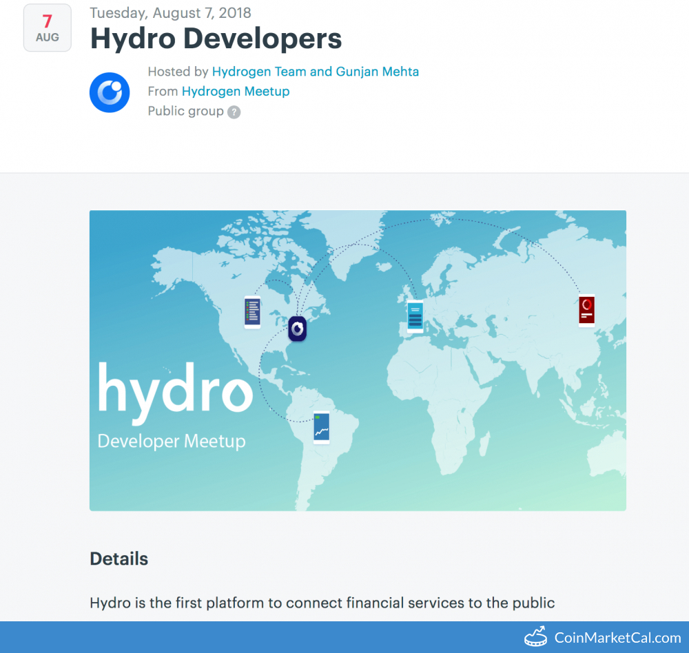 Hydro NYC Dev Meetup image