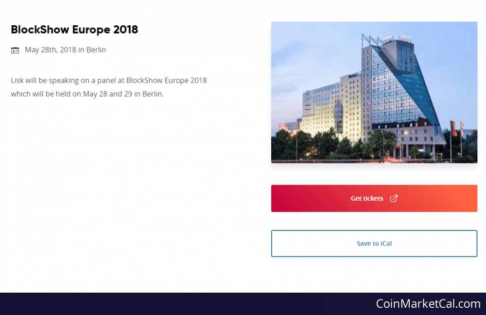 BlockShow Europe 2018 image