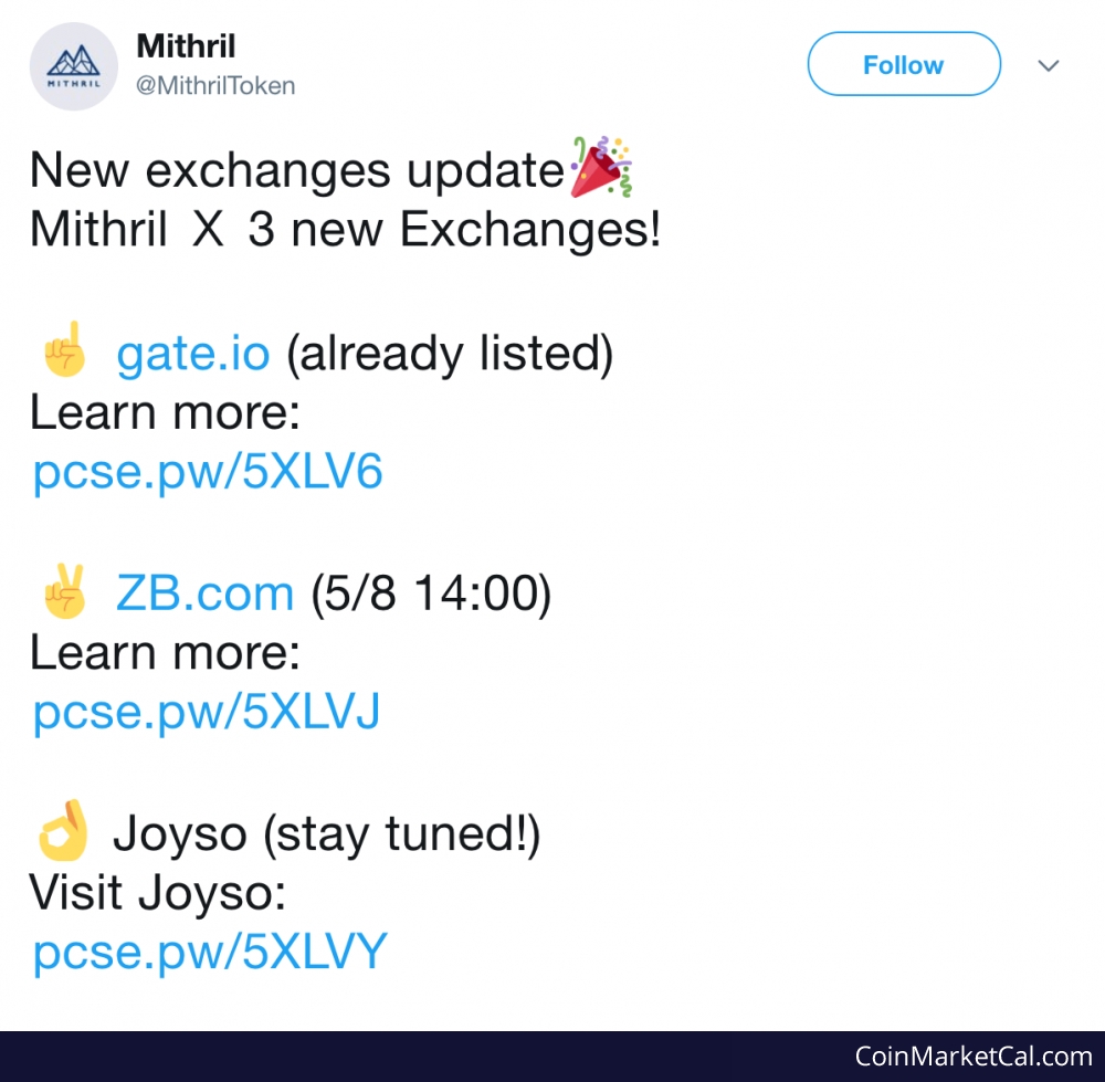 New Exchanges image