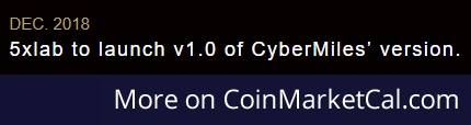 CyberMiles v1.0 Launch image