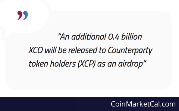 Coinweb Airdrop to XCP image